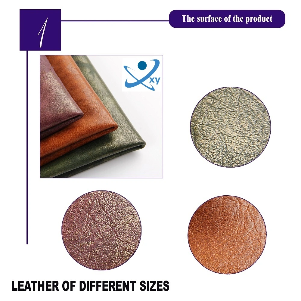 Abrasion Resistant Emboss Faux Fabric for Clothing PU Leather Fabric for Jacket Garment