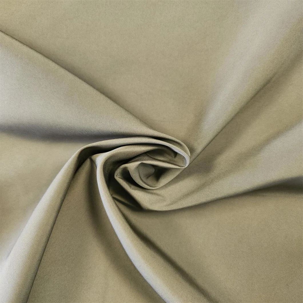 100% Polyester 350t Pongee Fabric for Jacket Sportswear Lining